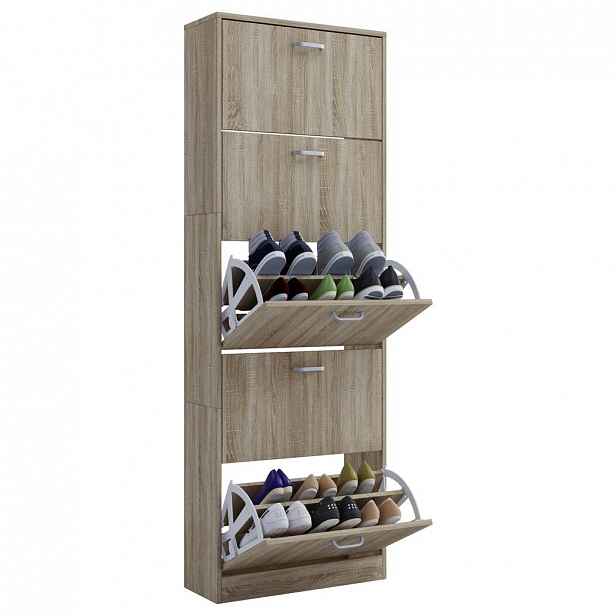 Botník sipos Xl Š: 59 Cm Dub sonoma