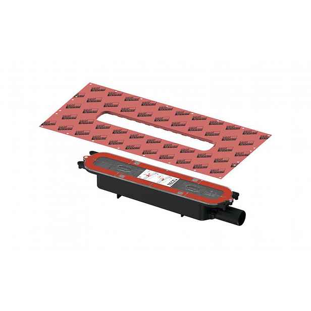 Tece TECEdrainprofile - Sifon pro sprchový profil, ultranízký, boční odpad DN40 673001