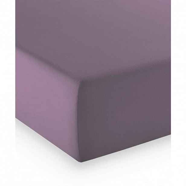XXXLutz PROSTĚRADLO NAPÍNACÍ, žerzej, fialová, 180/200 cm Fleuresse - Prostěradla - 0032730074