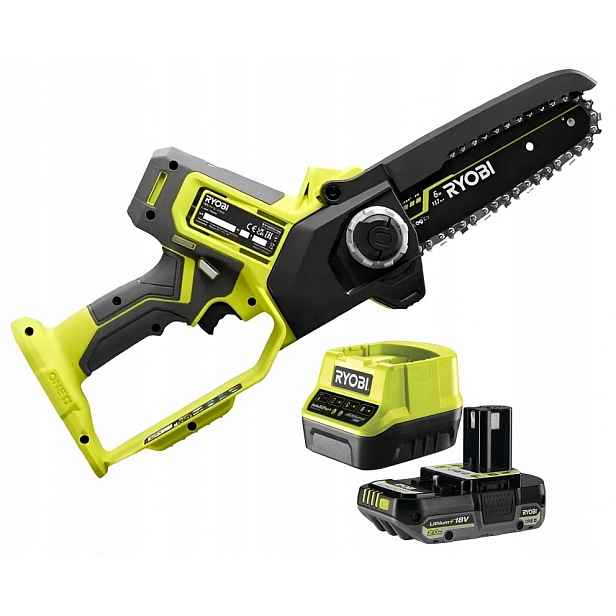Aku vyvětvovací pila 15cm 18V One+ s baterií RY18PS15A-120 Ryobi