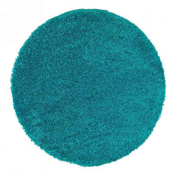 Modrý koberec Universal Aqua Liso, ø 100 cm