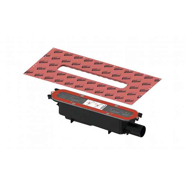 Tece TECEdrainprofile - Sifon pro sprchový profil, nízký, boční odpad DN50 673002