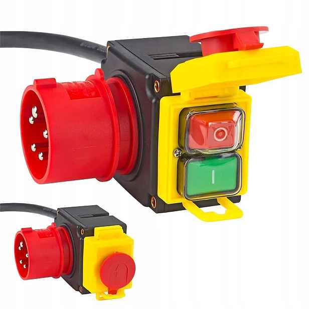 Třífázový spínačový spínač 380/400 V 0,8 m Propojovací kabel 5P