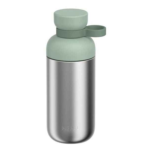 Lahev z nerezové oceli ve stříbrné barvě/šalvějově zelená 500 ml Vita – Mepal