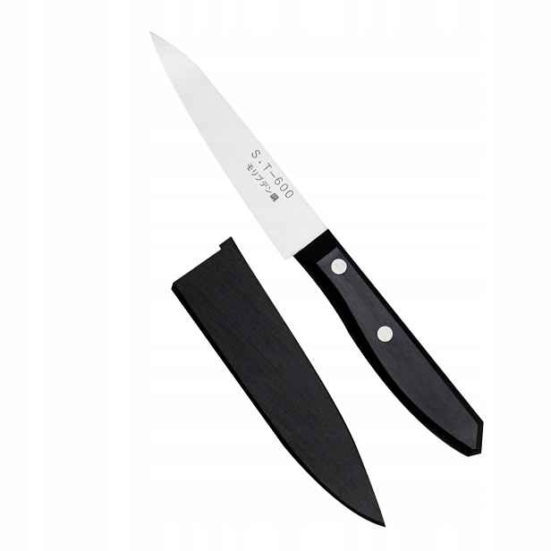 Kanetsune AUS-6 Japonský nůž na ovoce a Zeleniny s dřevěnou pochvou 10,3 cm