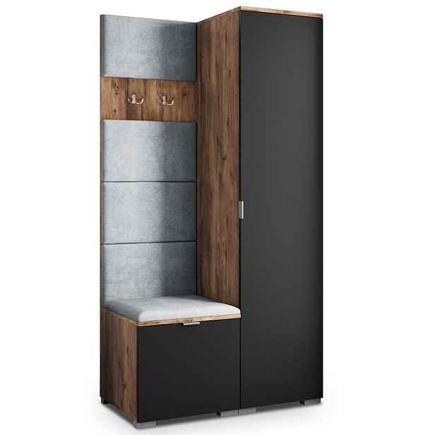 MASSENO MODERNÍ PŘEDSÍŇOVÁ SKŘÍŇ LORI, 95/181/51 cm, dekor dub