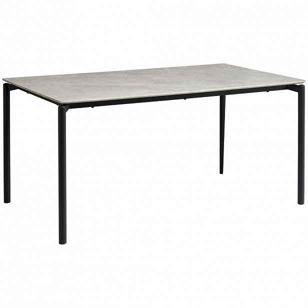 P & B JÍDELNÍ STŮL, šedá, 160/90/76 cm