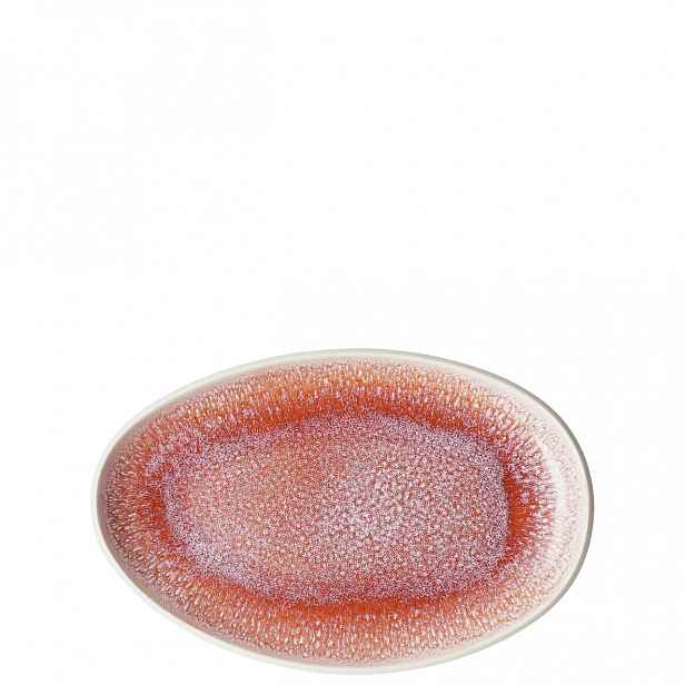 Rosenthal Servírovací talíř Junto Rose Quartz oválný, Ø 25 cm 21540-405254-62725