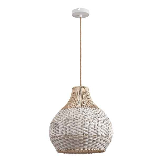 Závěsné Stropní Svítidlo Boho Ratanová závěs E27 Fuji Sanico Goldlux