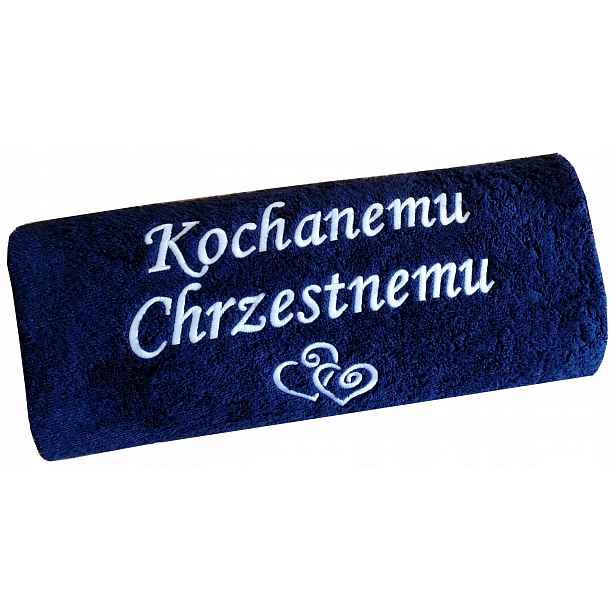 Poděkování pro kmotra a kmotra Svatba ručník Dárek