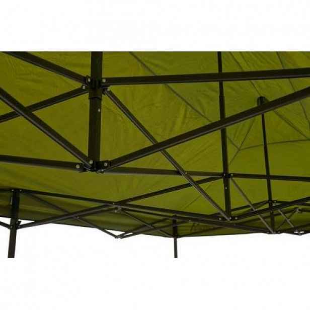 Párty stan nůžkový 3x6m zelený WATERPROOF