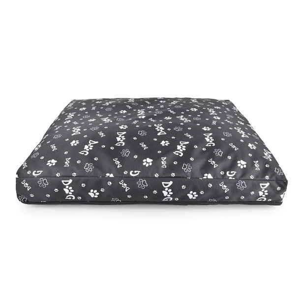 Matrace pro psy ROCKY DOG antracitová/bílá 2XL 120x80x15 cm Mybesthome