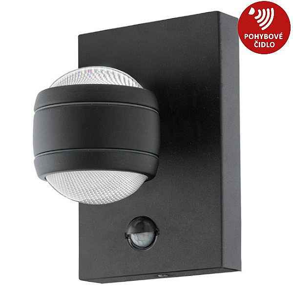 Svítidlo LED Eglo Sesimba, 3000K, 2×3,7W, černá