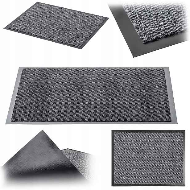 Vstupní Rohožka Pod Dveře Podložka Na Boty Univerzální 180x120 cm Absorpční