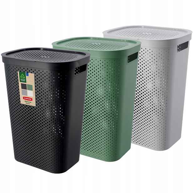 Curver Koše Na Prádlo S Víkem 3x60L