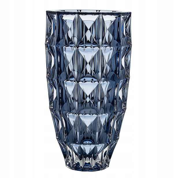 Bohemia Diamond Smokey Blue Váza (280 MM)