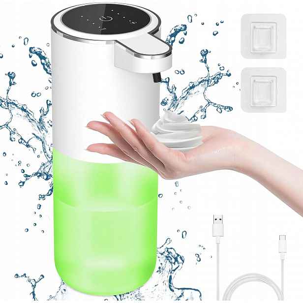 Dávkovač Automatického Pěnového Mýdla 400 ML Bezdotykový Usb
