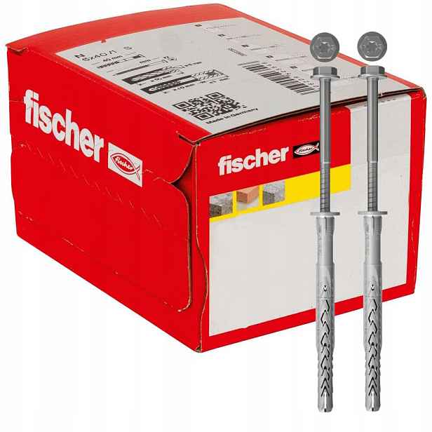 Fischer Rámový kolík Sxrl 10 x 180 Fus A4 ocel 50 Ks