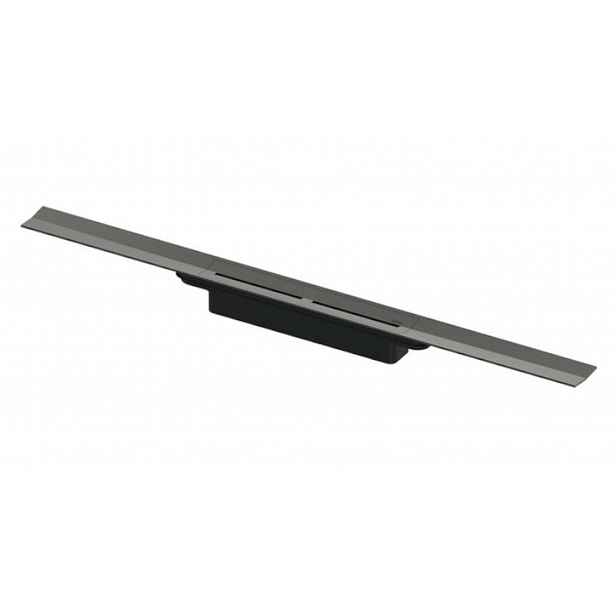 Tece TECEdrainprofile - Sprchový žlab 90 cm, kartáčovaný černý chrom 670901