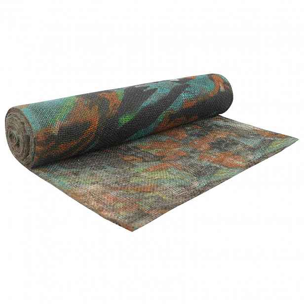 vidaXL Jutová rolka 100 x 1000 cm Maskáčová