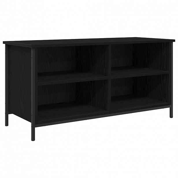 vidaXL Televizní skříň 100 x 40 x 50 cm Černý dub Kompozitní dřevo