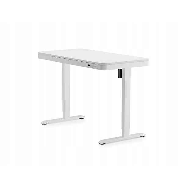 Elektrický Psací Stůl Flexispot Q3 120x60 CM Bílý Nastavitelný Se Zásuvkou