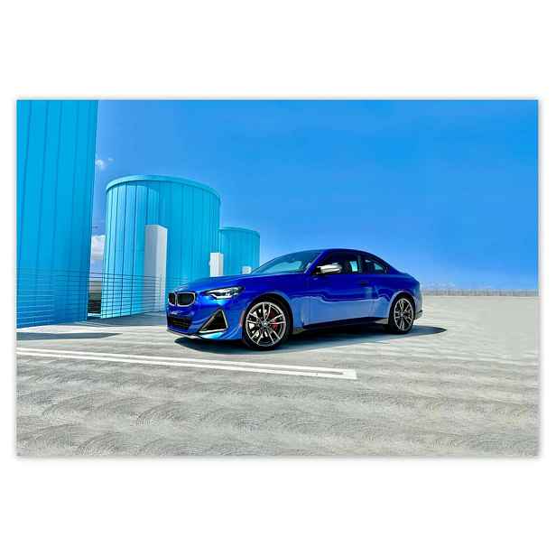Fototapety 152x104 Modré Bmw Auto