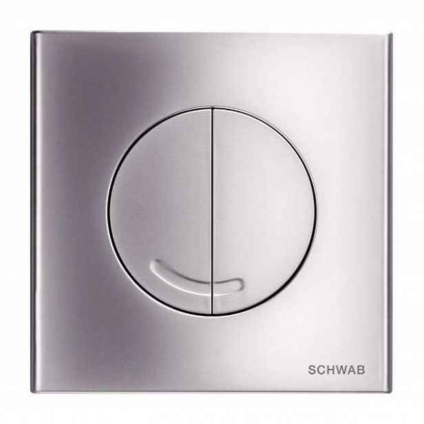 Tlačítko pro Wc Schwab 380 Veria Duo 4060414631 chrom mat
