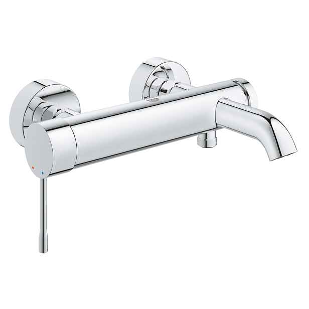 Baterie vanová nástěnná Grohe Essence 150 mm chrom s přepínačem 25250001