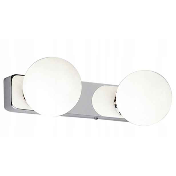 Moderní Koupelnová Lampa Nástěnné Svítidlo Nad Zrcadlo Kulaté Stínidlo Bílé Koule