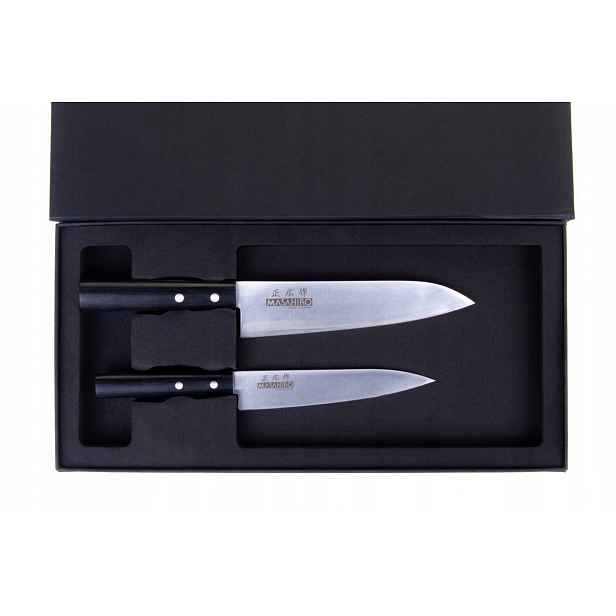 Sada nožů Masahiro Sankei chef 182 utility 154 mm MBS-26 Japonsko
