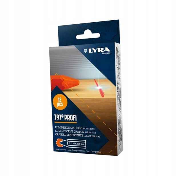 Luminiscenční Pastelka Profi 797 Oranžová (12 Ks)