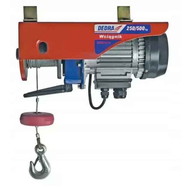 Elektrický naviják DED7911 125/250 kg 550 W lanový