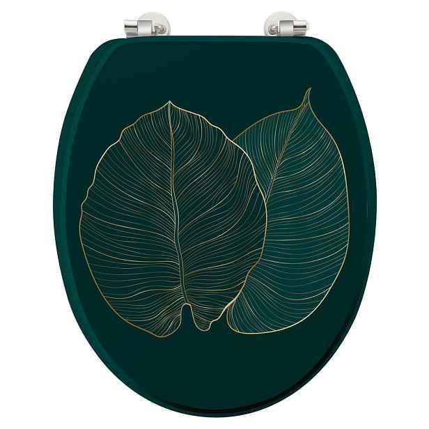 Záchodové prkénko 37,5 x 47 Jade – douceur d'intérieur