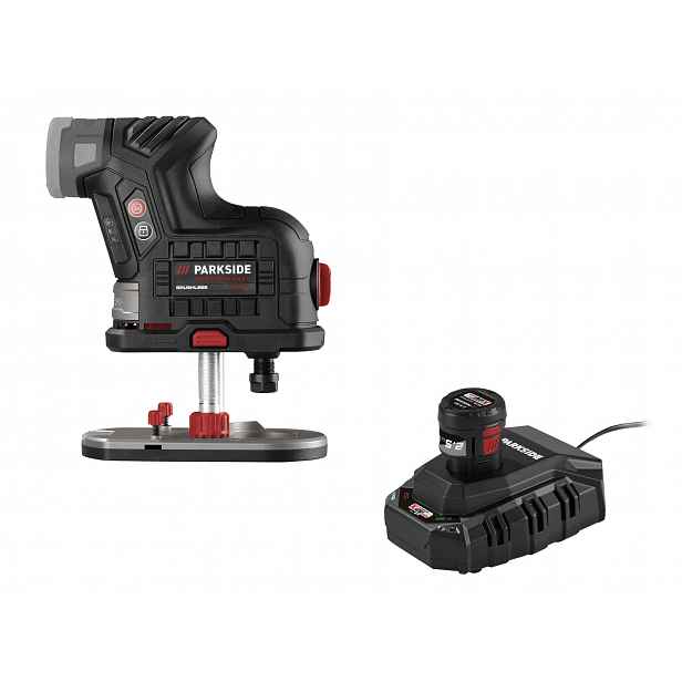 Parkside Performance® Aku frézka na hrany Ppakf 12 A1, 2 Ah