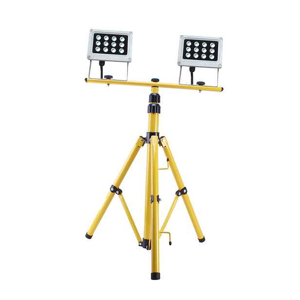 Halogenová lampa na stativovém stojanu 2 x Led