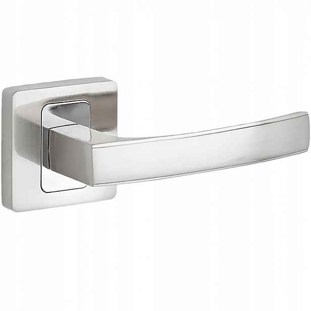 Klika Aria II Satén/Chrom Premium pro vnitřní dveře, 115 mm