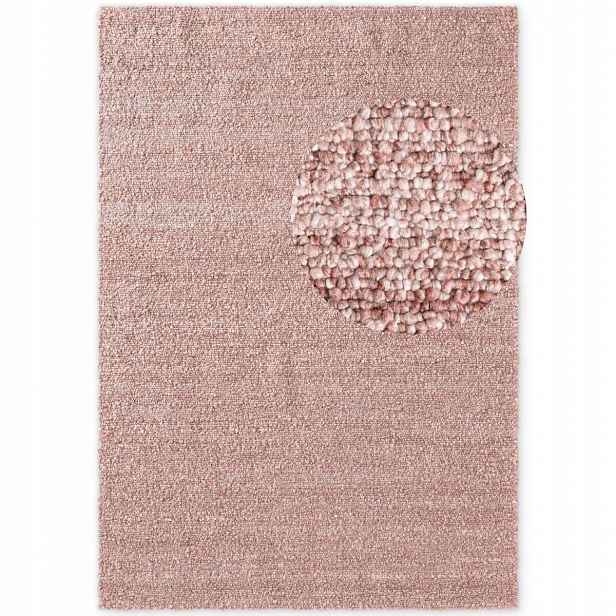 Koberec smyčkový do obývacího pokoje 160x230 cm, Ted Baker Nothing Hill růžový