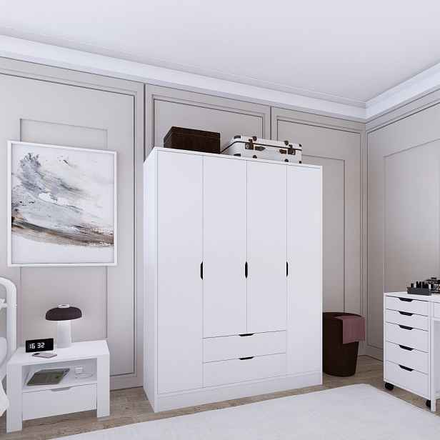 Šatní skříň Duru 4 Door 1600-017