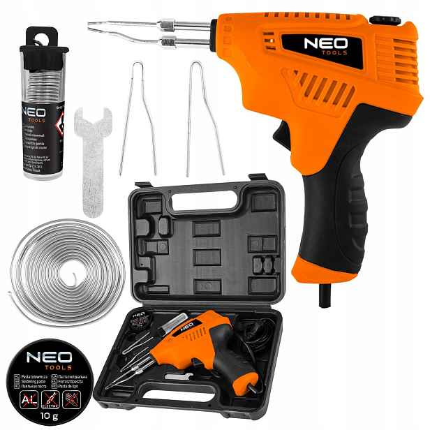 Neo Transformátorová pájka 200 W, v kufru 19-152