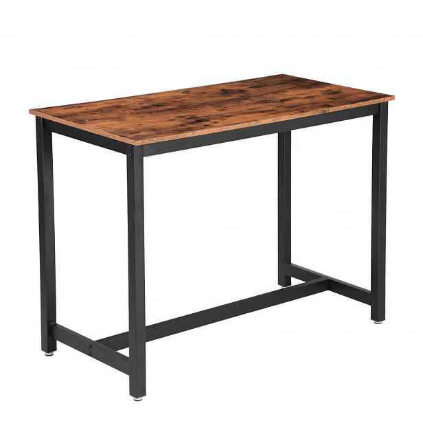 Boxxx BAROVÝ STŮL, hnědá, černá, 120/60/90 cm