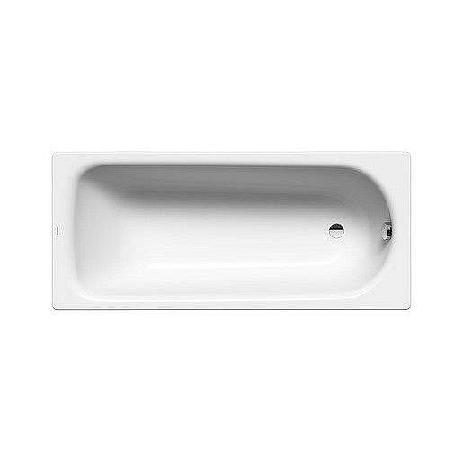 Obdélníková vana Kaldewei Saniform Plus 160x75 cm smaltovaná ocel alpská bílá 113800010001