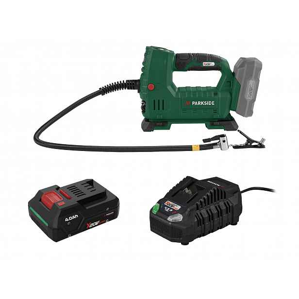 Parkside® Aku kompresor Pakt 20-Li A1, Smart 4 Ah