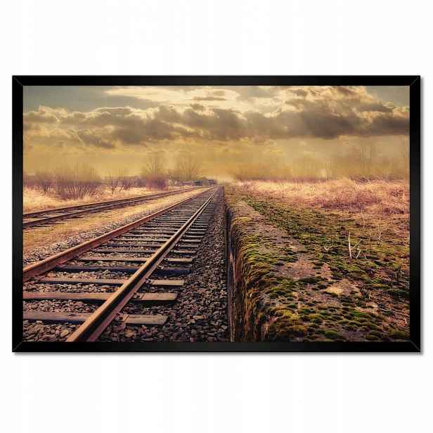 Plakáty v rámu 60x40 Železniční vlaky