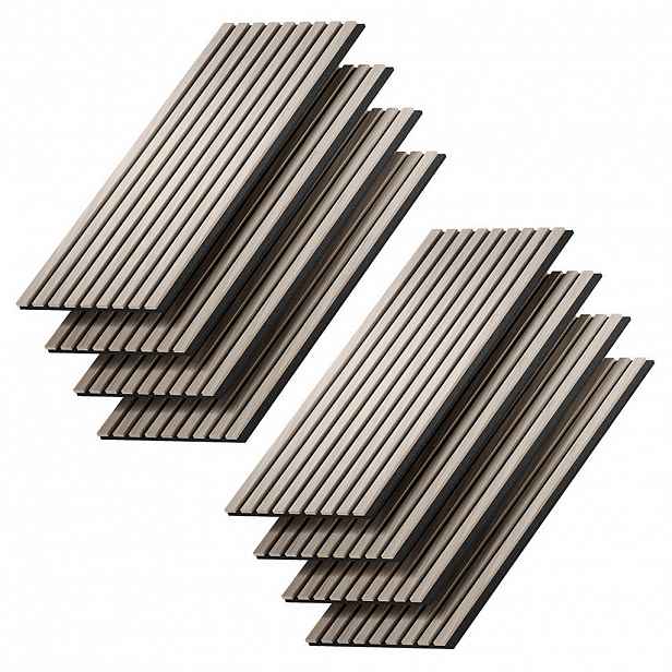 Vicco AKUSTICKÝ PANEL Sonoa, Hnědá, 8 kusů