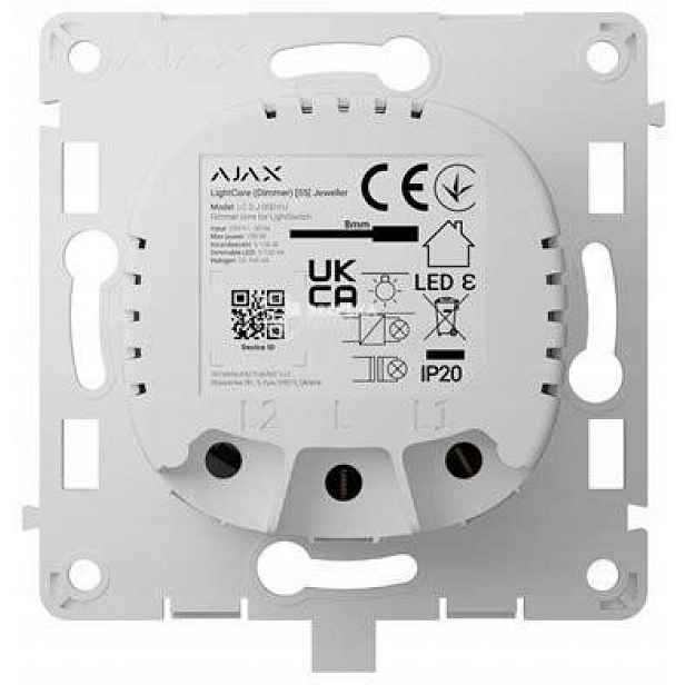 Ajax Spínač Světla Lightcore Dimmer Vertical (bílý) Smart
