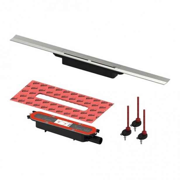 TECE set sprchového žlabu 90cm DN40 nerez 670900SET1