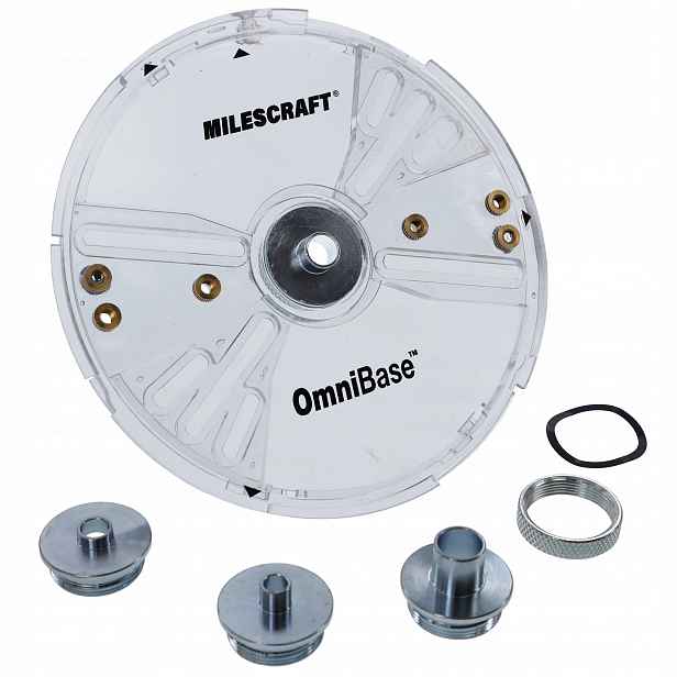 Univerzální deska pro frézky pod kopírovací pouzdra OmniBasePlate Milescraft