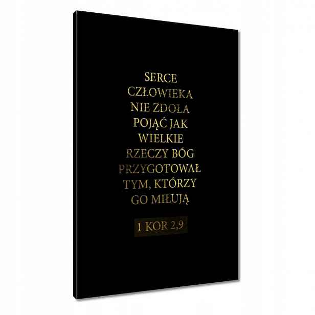 Obrazy 60x90 Bible Svaté citáty