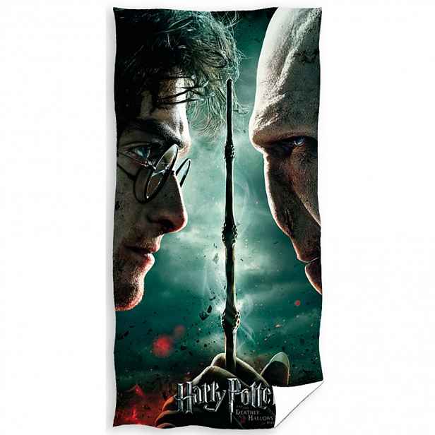 Carbotex Osuška Harry Potter a Voldemort, 70 x 140 cm